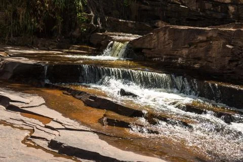 Waterfall in Cambodia Stock Photos