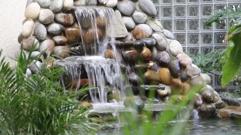 Waterfall with camera dolly Stock Footage 47304412