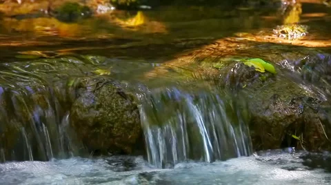 Waterfall camera still Stock Footage 1069781