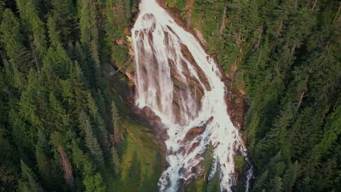 Waterfall In Canada Stock Footage 343773065