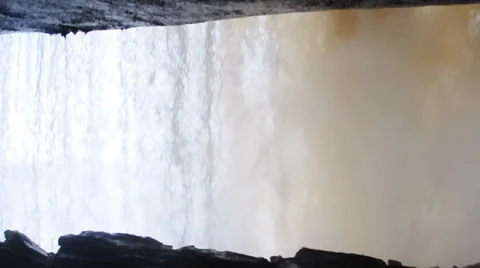 Waterfall at Canaima, Venezuela 스톡 동영상 33689064