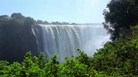 Waterfall Canyon 07 HD Stock Footage 24603911