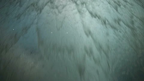 Waterfall Captured Though Glass Stock Footage 144647511