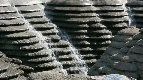 Waterfall cascade 库存影片 510724