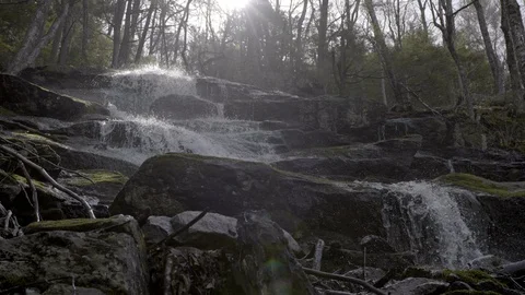 Waterfall - Cascade Stock Footage 129849128