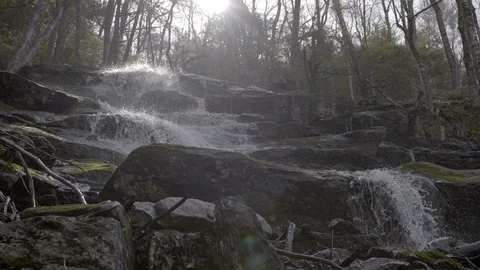 Waterfall - Cascade Stock Footage 129849554