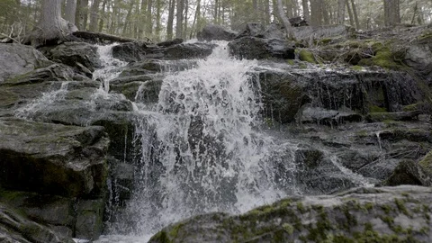 Waterfall - Cascade Stock Footage 129858130