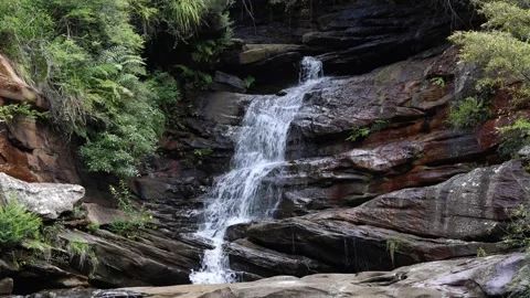 Waterfall Cascade Stock Footage 256075669