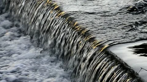 Waterfall cascading Stock Footage 9998264