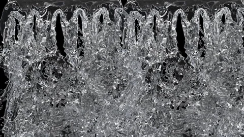 Waterfall Cascading Water 스톡 동영상 329209631