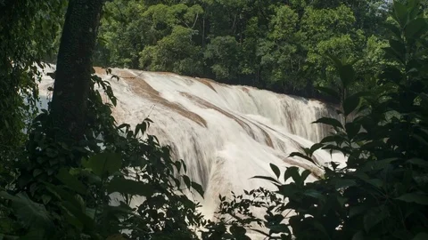 Waterfall Chiapas (Mexico) Stock Footage 82986461