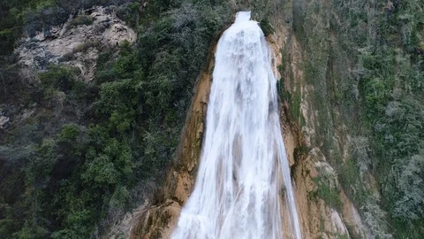 Waterfall Chiflon Stock Footage 100980422