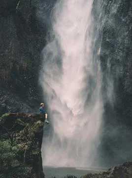 Waterfall chills Foto stock