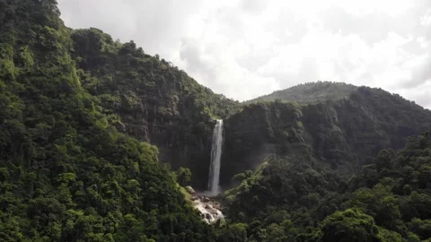 WATERFALL CIKANTEH Stock Footage 138972508