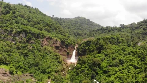 WATERFALL CIMARINJUNG Stock Footage 138972204