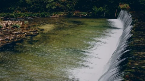 Waterfall cinemagraph, 4K Stock Footage 100318964