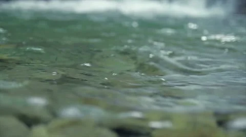 Waterfall close up and detail Video stock 8969571