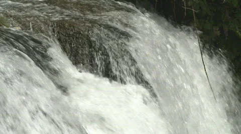 Waterfall close Stock Footage 545312