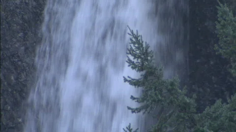 Waterfall close-up Stock Footage 632680