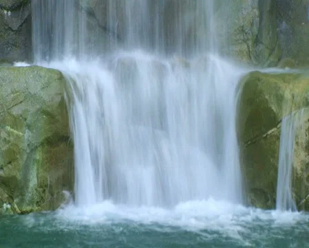 Waterfall Close-up Video stock 2872883