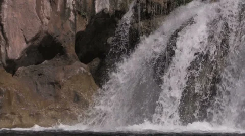 Waterfall close Up Stock-Footage 37321353