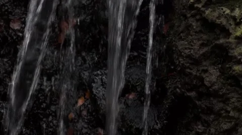 Waterfall Close Up Stock Footage 48457082