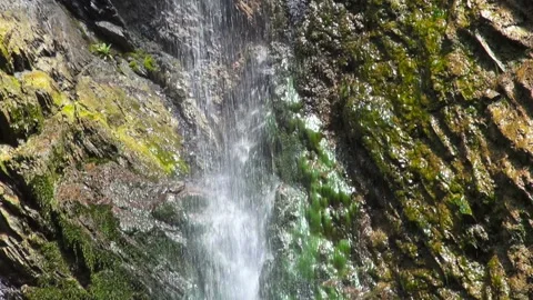 Waterfall, close-up Video stock 87576327