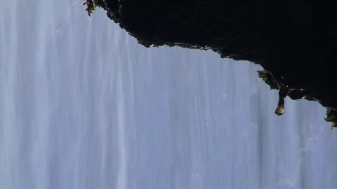 Waterfall Close Stock Footage 98680141