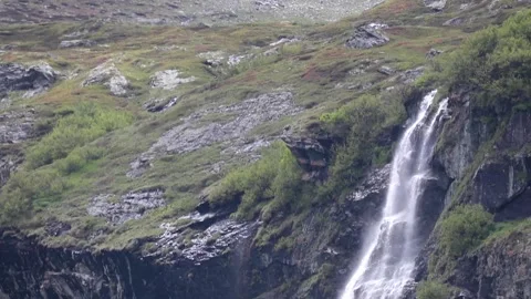 Waterfall close up Stock Footage 133031152