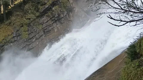 Waterfall close up Stock Footage 218166623