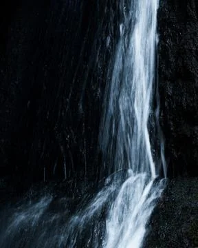 Waterfall close up Stock Photos
