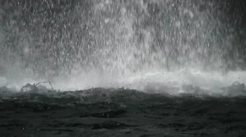 Waterfall close - seamless looping Video stock 8853687