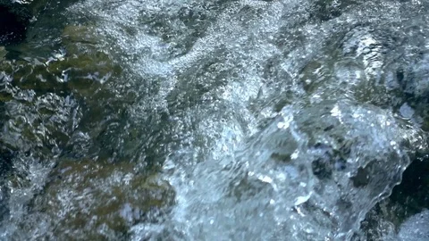 Waterfall close up slow motion, Skogafoss Iceland Video stock 98900951