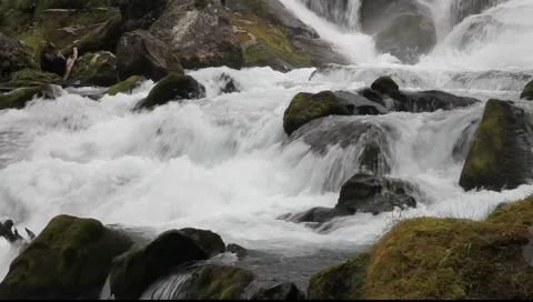 Waterfall close view Stock Footage 2166268