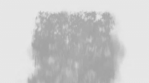 Waterfall Close View. Waterfall with Alpha Channel. Waterfall Loop Animation Video stock 266668776