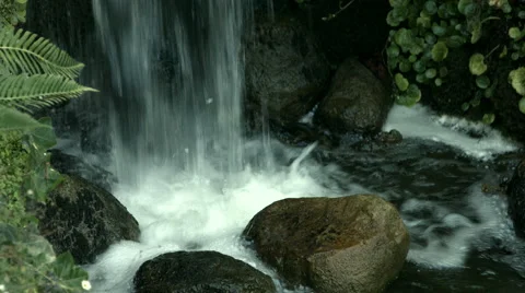 Waterfall Closeup 02 - 4k UHD Stock Footage 41534529