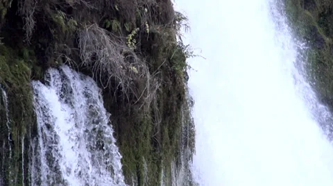 Waterfall Closeup Stock Footage 32921186