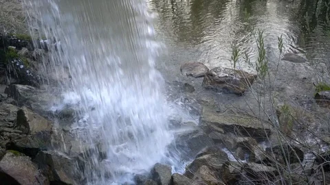 Waterfall closeup Video stock 108303639