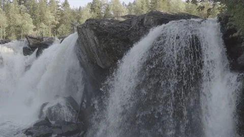 Waterfall closeup Video stock 139399895