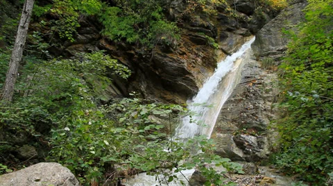 Waterfall in Crimea Stock-Footage 37558025
