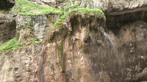 Waterfall. cry mountains Stock Footage 40401648