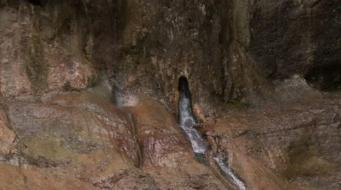 Waterfall. cry mountains Video stock 40402053