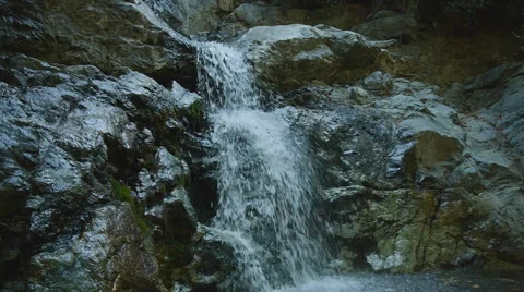 Waterfall Cyprus 스톡 동영상 58605963