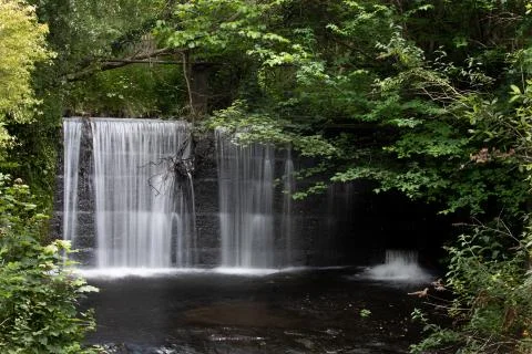 Waterfall in Derby 스톡 사진