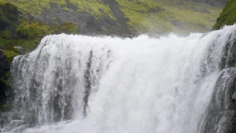Waterfall detail Stock Footage 124268145