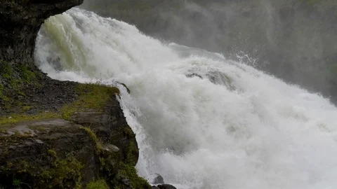 Waterfall detail Stock Footage 124268277