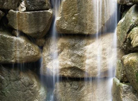 Waterfall detail Stock Photos