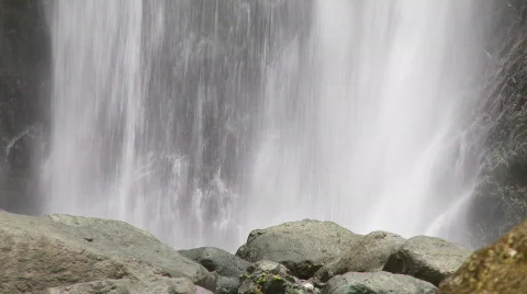 Waterfall Dibulo Falls Video stock 555294