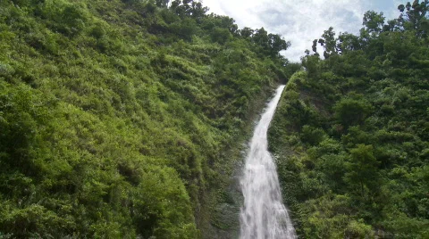 Waterfall Dibulo Falls Video stock 555353
