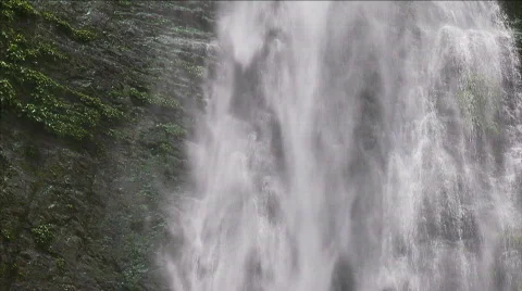 Waterfall Dibulo Falls Video stock 555390